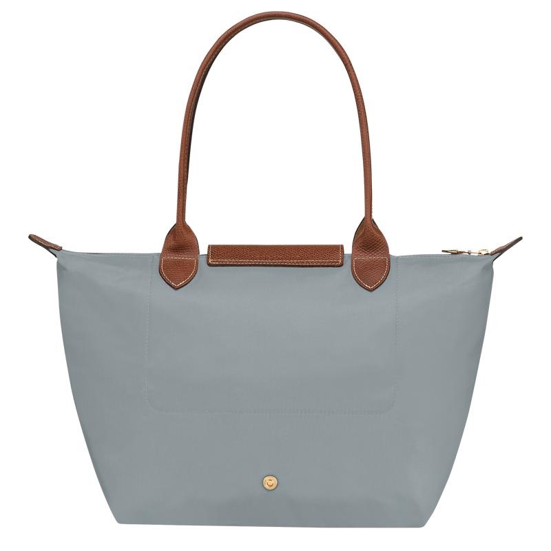 Steel Grey Women's Longchamp Le Pliage Original M Tote Bag | 28419-IWHD