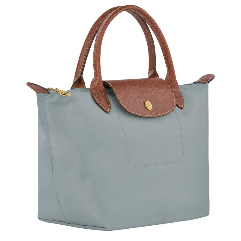 Steel Grey Women's Longchamp Le Pliage Original S Handbags | 73415-MPCD