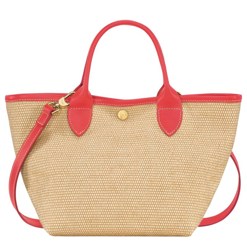 Strawberry Red Women's Longchamp Le Panier Pliage S Basket Bag | 32964-SVWL