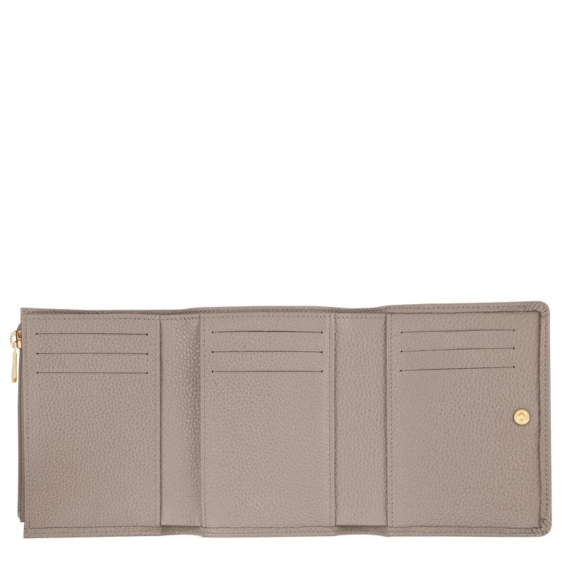 Turtledove Grey Men's Longchamp Le Foulonné Wallets | 79348-ZBQX