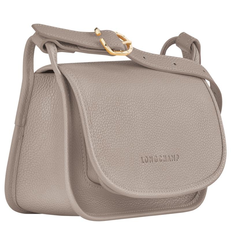 Turtledove Grey Women's Longchamp Le Foulonné S Crossbody Bags | 97802-MUFY