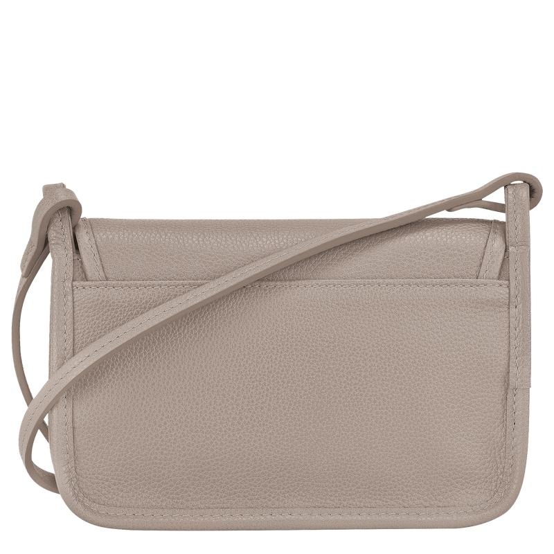 Turtledove Grey Women's Longchamp Le Foulonné XS Clutch Bag | 30514-IWNF