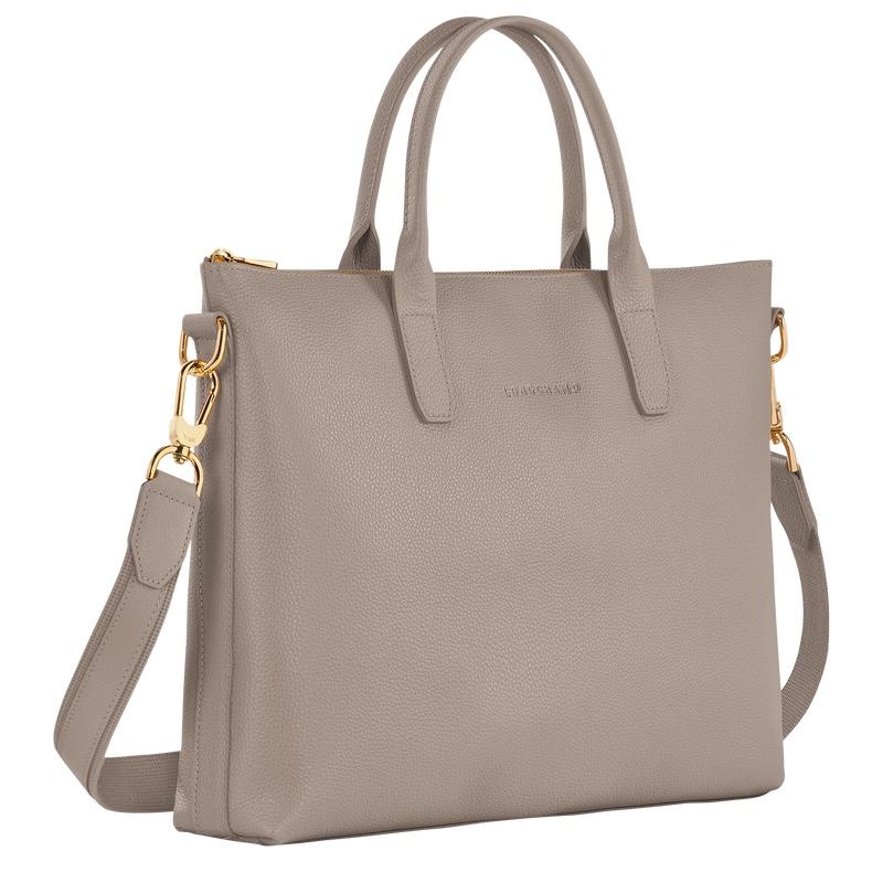 Turtledove Grey Women's Longchamp Le Foulonné S Briefcase | 85943-YHCM