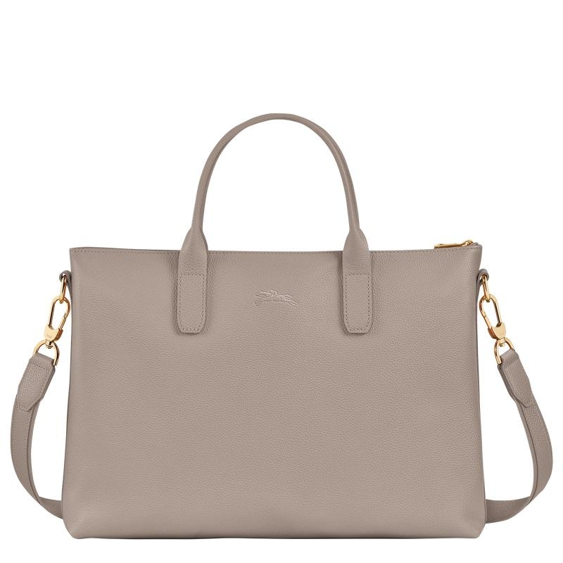 Turtledove Grey Women's Longchamp Le Foulonné S Briefcase | 85943-YHCM