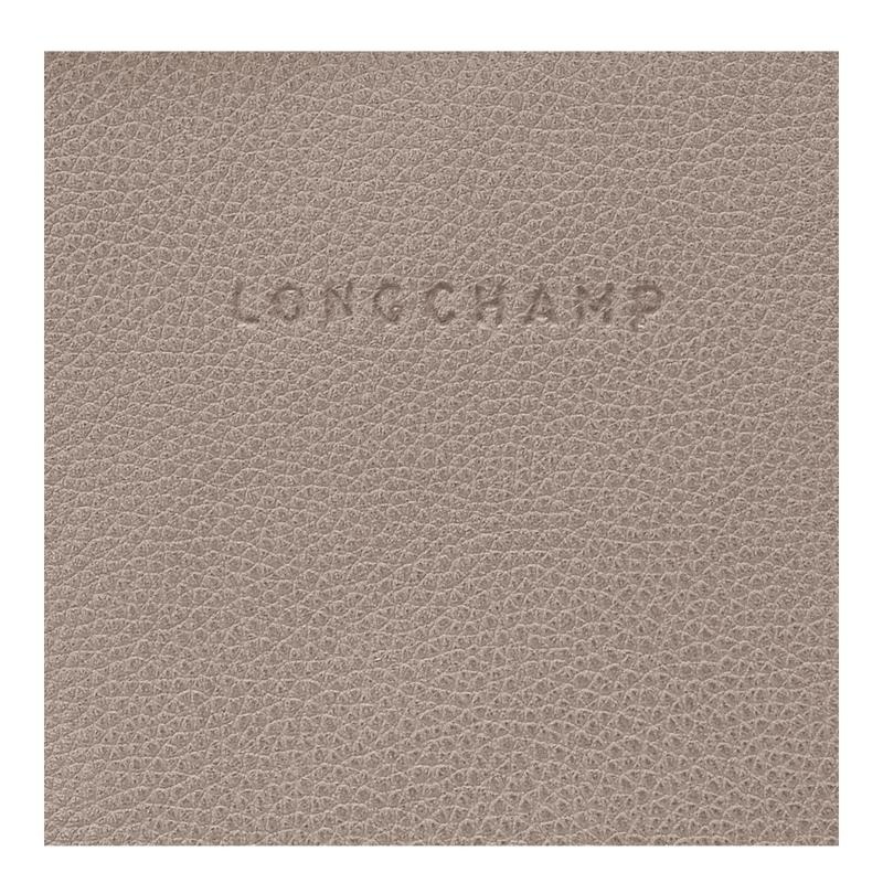 Turtledove Grey Women's Longchamp Le Foulonné Backpacks | 78614-GIYK