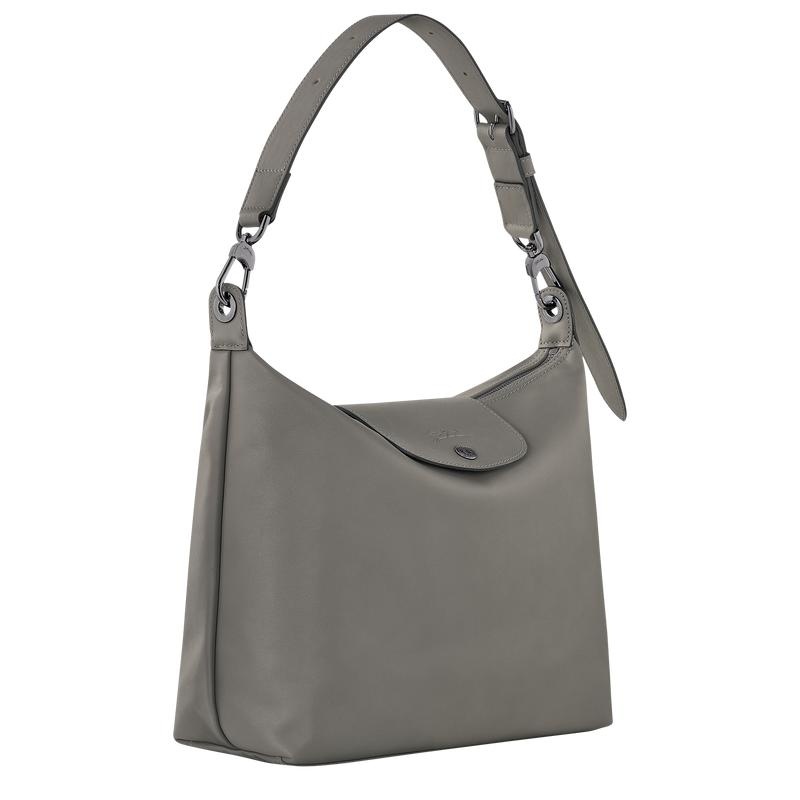 Turtledove Grey Women's Longchamp Le Pliage Xtra M Hobo Bags | 94603-MVNH