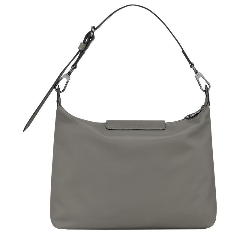 Turtledove Grey Women's Longchamp Le Pliage Xtra M Hobo Bags | 94603-MVNH