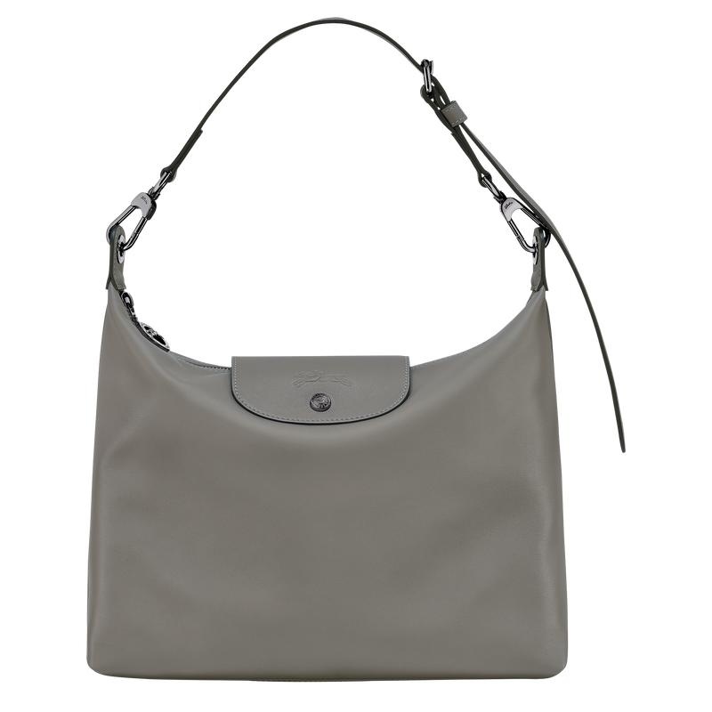 Turtledove Grey Women\'s Longchamp Le Pliage Xtra M Hobo Bags | 94603-MVNH