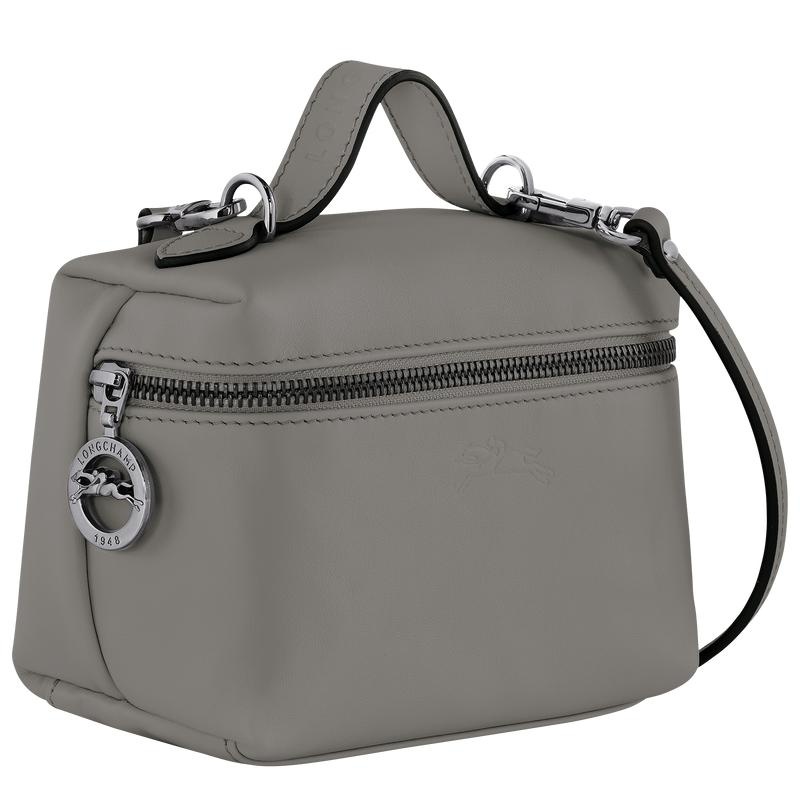 Turtledove Grey Women's Longchamp Le Pliage Xtra XS Vanity Crossbody Bags | 38167-AOGW