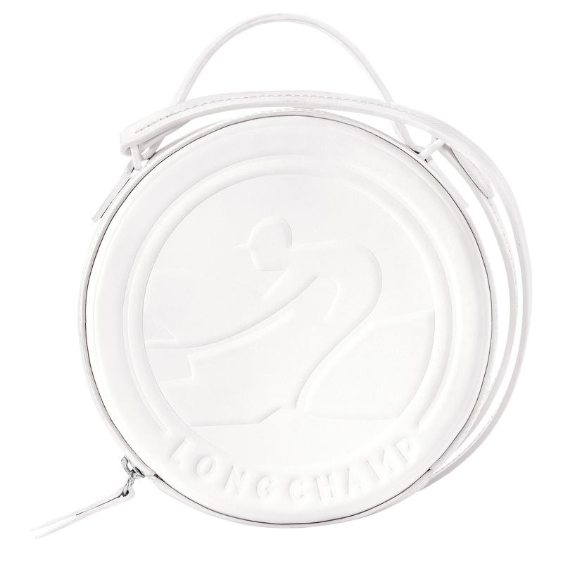 White Women\'s Longchamp Box-Trot XS Crossbody Bags | 02795-XGTC