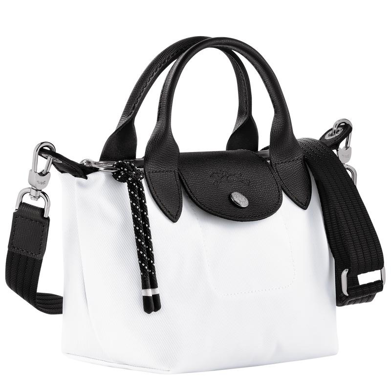 White Women's Longchamp Le Pliage Energy XS Handbags | 37608-IJWH