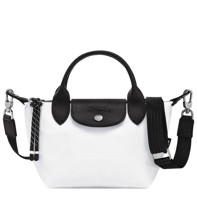 White Women\'s Longchamp Le Pliage Energy XS Handbags | 37608-IJWH