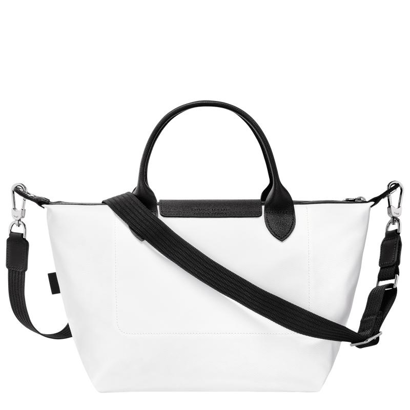 White Women's Longchamp Le Pliage Energy S Handbags | 36490-TOZX